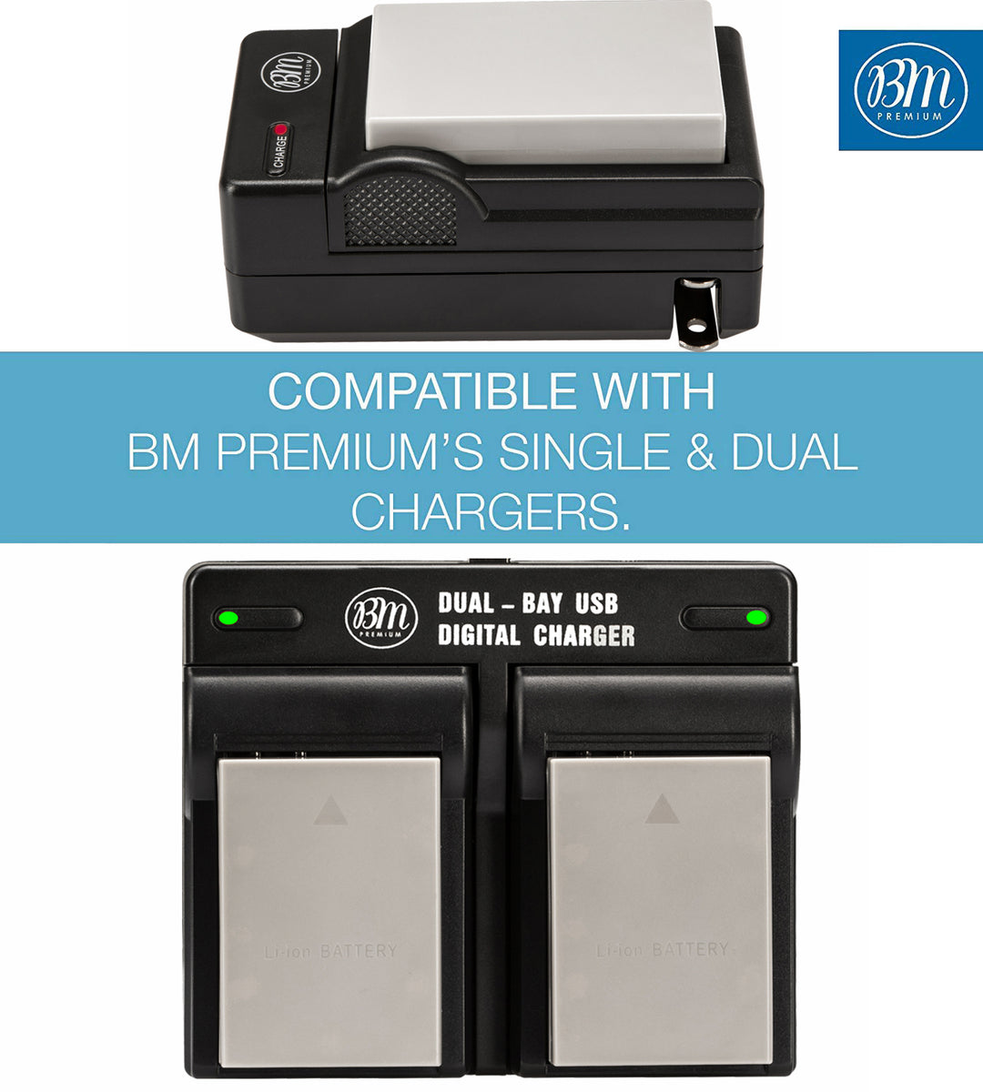 Progo 2 Battery & Charger Combo Kit For Nikon EN-EL5 - Works With Coolpix P5100, P6000, P80, P90