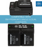 BM 2 NP-W126 Batteries for Fujifilm FinePix X-H1 X-A5 X-A10 X100F X-T10 X-T20 X-Pro1 X-Pro2 X-A1 X-A2 X-A3 X-E1 X-E2 X-E2S 1 X-M1 X-T1 X-T2 Cameras