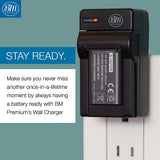 BM EN-EL19 Battery & Charger for Nikon Coolpix S3100 S3200 S3300 S3500 S3600 S3700 S4100, S4200 S4300 S5200 S5300 S6400 S6500 S6800 S6900 S7000 Camera