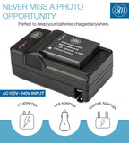 BM Premium DMW-BLH7 Battery and Charger for Panasonic Lumix DC-GX850 DMC-LX10 DMC-LX15 DMC-GM1 DMC-GM1K DMC-GM1KA DMC-GM1KS DMC-GM5 DMC-GM5KK Cameras