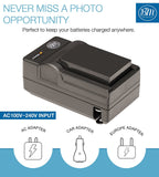 BM Premium LP-E10 Battery and Battery Charger for Canon Rebel T3, T5, T6, T7, Kiss X50, X70, EOS 1100D, EOS 1200D, EOS 1300D, EOS 2000D Cameras