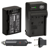 BM Premium NP-FV50A High Capacity Battery and Battery Charger for Sony Handycam Camcorders