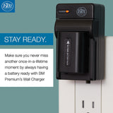 BM Premium NP-FV50A High Capacity Battery and Battery Charger for Sony Handycam Camcorders