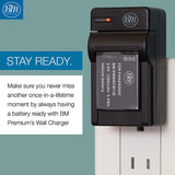 BM Premium DMW-BCM13E Battery and Charger for Panasonic DC-TS7 DMC-FT5A LZ40 TS5, TS6, TZ37 TZ40 TZ41 TZ55 TZ60 ZS27 ZS30 ZS35 ZS40 ZS45 ZS50 Cameras