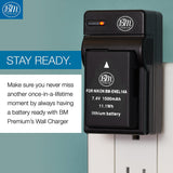 BM Premium 2 EN-EL14A Batteries and Charger for Nikon D3100 D3200 D3300 D3400 D3500 D5100 D5200 D5300 D5500 D5600 DF Coolpix P7000 P7100 P7700 Cameras