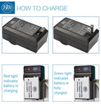 BM Premium LP-E8 Battery and Battery Charger for Canon EOS Rebel T2i, T3i, T4i, T5i, EOS 550D, EOS 600D, EOS 650D, EOS 700D DSLR Digital Cameras
