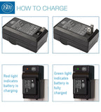 BM 2 DMW-BLG10 Batteries and Battery Charger for Panasonic Lumix DC-ZS80 DC-GX9 DC-LX100 II ZS200 ZS70 GX80 GX85 ZS60 ZS100 GF6 GX7K LX100K Cameras