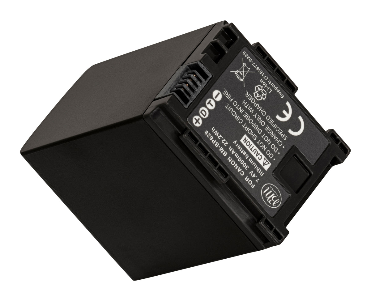 2個セット Canon iVISビデオカメラ用 BP-827D 互換バッテリー IVIS HF