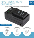 BM Premium 2 EN-EL20, EN-EL20A Batteries and Charger for Nikon Coolpix P950, P1000, DL24-500, Coolpix A, 1 AW1, 1 J1, 1 J2, 1 J3, 1 S1, 1 V3 Cameras