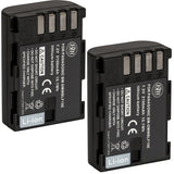 BM Premium 2 Pack of DMW-BLF19 Batteries for Panasonic Lumix DC-G9, DC-GH5, DMC-GH3, DMC-GH3K, DMC-GH4, DMC-GH4K Digital Camera