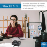 BM Premium 2 LP-E10 Batteries and Dual Bay Battery Charger for Canon EOS Rebel T3, T5, T6, T7, EOS 1100D, EOS 1200D, EOS 1300D, EOS 2000D Cameras