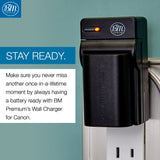 BM Premium 2 LP-E6N Batteries and Charger for Canon EOS R, EOS 90D, EOS 60D, EOS 70D, EOS 80D, EOS 5D II, EOS 5D III, EOS 5D IV, EOS 5Ds Cameras