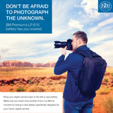 BM Premium 2 LP-E10 Batteries and Battery Charger for Canon Rebel T3, T5, T6, T7, Kiss X50, X70, EOS 1100D, EOS 1200D, EOS 1300D, EOS 2000D Cameras