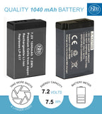 BM Premium LP-E17 Battery and Charger for Canon EOS M6 Mark II, SL2, SL3, EOS RP, EOS M3, EOS M5, EOS M6, EOS Rebel T6i, T6s, T7i, T8i Cameras