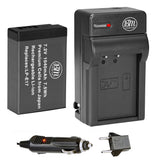 BM Premium LP-E17 Battery and Charger for Canon EOS M6 Mark II, SL2, SL3, EOS RP, EOS M3, EOS M5, EOS M6, EOS Rebel T6i, T6s, T7i, T8i Cameras