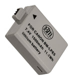 BM Premium LP-E5 Battery for Canon EOS Rebel XS, Rebel T1i, Rebel XSi, 1000D, 500D, 450D, Kiss X3, Kiss X2, Kiss F Digital SLR Cameras