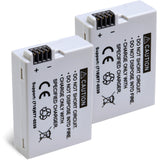 BM Premium 2-Pack of LP-E8 Batteries for Canon EOS Rebel T2i, T3i, T4i, T5i, EOS 550D, EOS 600D, EOS 650D, EOS 700D DSLR Digital Cameras