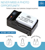 BM Premium LP-E8 Battery and Battery Charger for Canon EOS Rebel T2i, T3i, T4i, T5i, EOS 550D, EOS 600D, EOS 650D, EOS 700D DSLR Digital Cameras