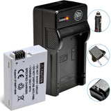 BM Premium LP-E8 Battery and Battery Charger for Canon EOS Rebel T2i, T3i, T4i, T5i, EOS 550D, EOS 600D, EOS 650D, EOS 700D DSLR Digital Cameras
