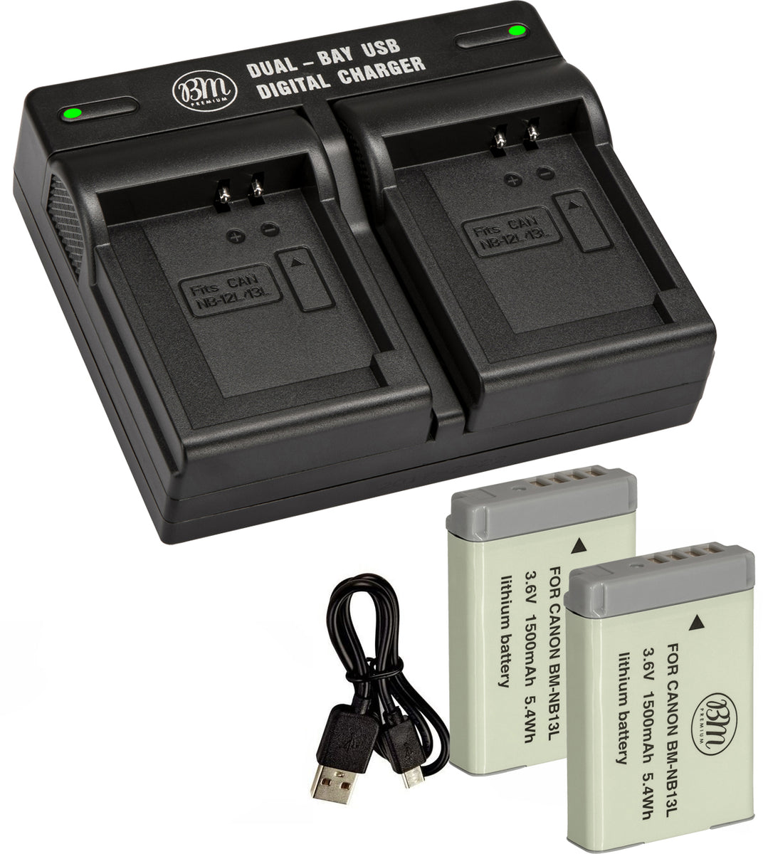 Cargador De Batería Universal Para Cámaras Canon - Compatible Con CB-2LH Y NB-13L, Rápido Y Seguro