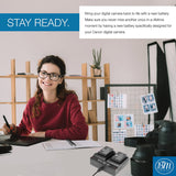 BM 2 LP-E17 Batteries and Dual Bay Charger for Canon EOS M6 Mark II, SL2, SL3, EOS RP, EOS M3, EOS M5, EOS M6, EOS Rebel T6i, T6s, T7i, T8i Cameras