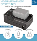 BM Premium VW-VBK180, VW-VBK360, VBT190, VBT380 Battery Charger for Panasonic Camcorders