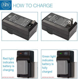 BM Premium VW-VBK180, VW-VBK360, VBT190, VBT380 Battery Charger for Panasonic Camcorders