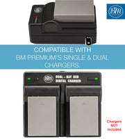 BM Premium BLS-5, BLS-50, PS-BLS5 Battery for Olympus OM-D E-M5 III, E-M10, E-M10 III, E-M10 IV, E-PL6, E-PL7, E-PL8, E-PL9, E-PL10, Stylus 1 Cameras