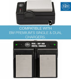 BM Premium 2 Pack of EN-EL5 Batteries for Nikon Coolpix P80, P90, P100, P500, P510, P520, P530 Digital Camera