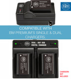 BM Premium DMW-BLK22 Battery Replacement for Panasonic Lumix DC-S5 Digital Cameras