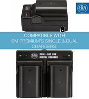 BM Premium DMW-BLF19, DMW-BLF19e, DMW-BLF19PP Battery for Panasonic Lumix DC-G9, DC-GH5, DMC-GH3, DMC-GH3K, DMC-GH4, DMC-GH4K Digital Camera