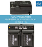 BM Premium LP-E12 Battery for Canon EOS-M, EOS M2, EOS M10, EOS M50, EOS M50 Mark II, EOS M100, EOS M200, SX70 HS, Rebel SL1 Digital Cameras
