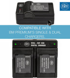 BM DMW-BCM13E Battery for Panasonic Lumix DC-TS7, DMC-FT5A, LZ40 TS5 TS6 TZ37 TZ40 TZ41 TZ55 TZ60 ZS27 ZS30 ZS35 ZS40 DMC-ZS45 DMC-ZS50 Cameras