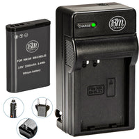 BM Premium EN-EL23 Battery and Charger for Nikon Coolpix B700, P900, P600, P610, S810c Digital Cameras