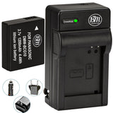 BM DMW-BCG10 Battery and Charger for Panasonic Lumix DMC-SZ8 TZ25 TZ30 TZ35 ZR1 ZR3 ZS1 ZS3 ZS5 ZS6 ZS7 ZS8 ZS9 ZS10 ZS15 ZS19 ZS20 ZS25 ZX3 Cameras