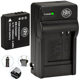 BM Premium CGA-S007 Battery and Charger for Panasonic DMC-TZ1, DMC-TZ2, DMC-TZ3, DMC-TZ4, DMC-TZ5, DMC-TZ11, DMC-TZ15, DMC-TZ50 Digital Cameras