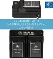 BM Premium 4 Pack of EN-EL23 Batteries for Nikon Coolpix B700, P600, P610, P900, S810c Digital Cameras