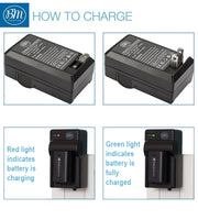 BM Premium NP-FV50A High Capacity Battery and Battery Charger for Sony Handycam Camcorders