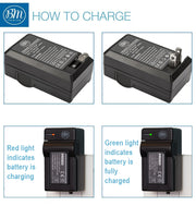 BM Premium NP-BX1/M8 Battery and Charger for Sony CyberShot DSC-RX100, RX100 V, RX100 VII, DSC-RX1R II, HX50V, HX60V HX80V, HX90V, WX300, WX350 Camera