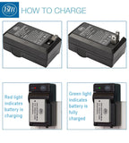 BM Premium NB-10L Battery and Charger Kit for Canon PowerShot G15, G16, G1X, G3-X, SX40 HS, SX50 HS, SX60 HS Digital Cameras