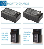 BM Premium 2 Pack of EN-EL23 Batteries and Battery Charger for Nikon Coolpix B700, P900, P600, P610, S810c Digital Cameras