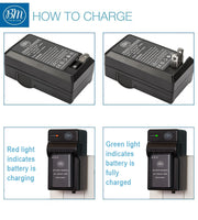 BM Premium 3 Pack of EN-EL23 Batteries and Battery Charger for Nikon Coolpix B700, P900, P600, P610, S810c Digital Cameras