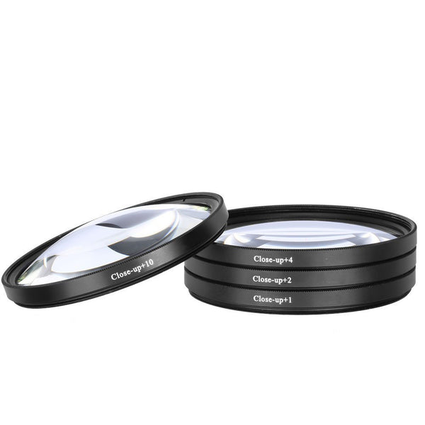 Kit De Filtro De Close-up 1 2 4 10, Lente De 55mm Kit De Filtro De Close-up 1 2 4 10, Lente De 55mm