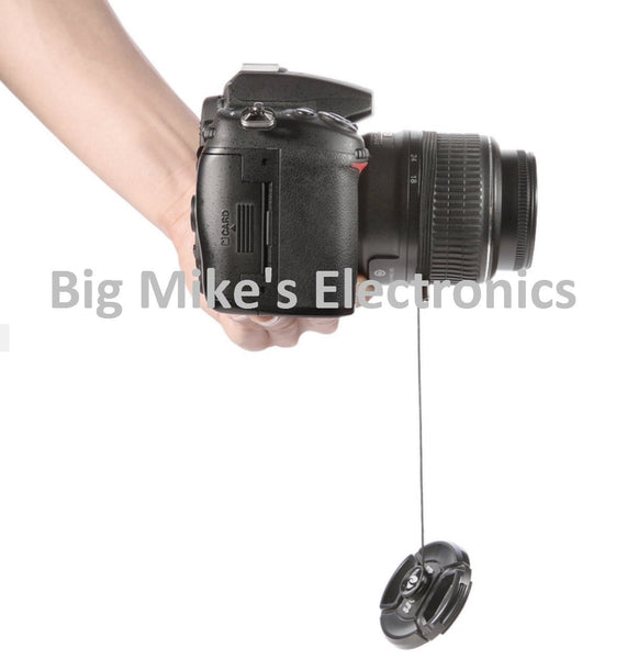 Beraadslagen Doorbraak haat 5-Pack Lens Cover Cap Holder Keeper Anti-Loss Strap Lens Cover Cap Str –  Big Mike's Electronics