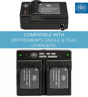 BM Premium NB-11LH Battery for Canon A2300, A2400, A2600, A3400, A4000, SX400, SX410, SX420, Elph 360 Cameras