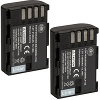 BM Premium 2 Pack of DMW-BLF19 Batteries for Panasonic Lumix DC-G9, DC-GH5, DMC-GH3, DMC-GH3K, DMC-GH4, DMC-GH4K Digital Camera