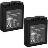 BM Premium 2 Pack of CGA-S006 Batteries for Panasonic Lumix DMC-FZ7, DMC-FZ8, DMC-FZ18, DMC-FZ28, DMC-FZ30, DMC-FZ35, DMC-FZ38, DMC-FZ50 Cameras