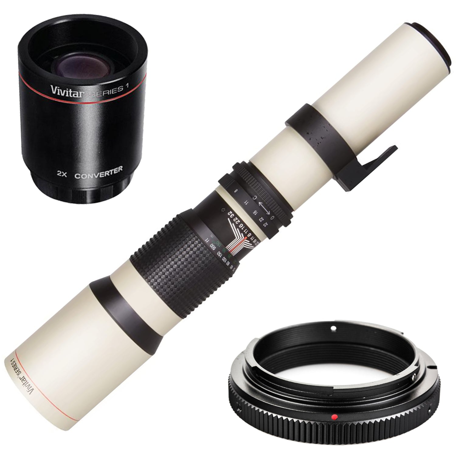 キヤノン レンズ High-Power 500mm/1000mm f/8 Manual Telephoto Lens for Canon SLR