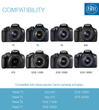 BM Premium 2-Pack of LP-E10 Batteries for Canon Rebel T3, T5, T6, T7, Kiss X50, Kiss X70, EOS 1100D, EOS 1200D, EOS 1300D, EOS 2000D Digital Cameras