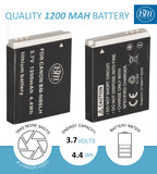 BM 2 NB-6LH Batteries and Charger for Canon PowerShot S120 SX170 IS SX260 SX280 SX500 SX510 SX520 SX530 SX540  SX600 SX610 SX700 SX710 ELPH 500 Camera